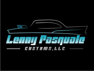 LENNY PASQUALE CUSTOMS, LLC logo design by artomoro