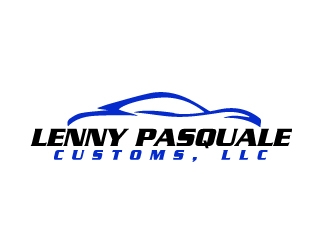 LENNY PASQUALE CUSTOMS, LLC logo design by ElonStark