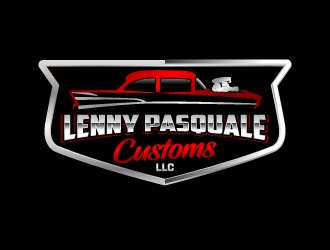 LENNY PASQUALE CUSTOMS, LLC logo design by jaize