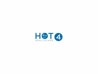 Hot 4 Healthcare logo design by luckyprasetyo