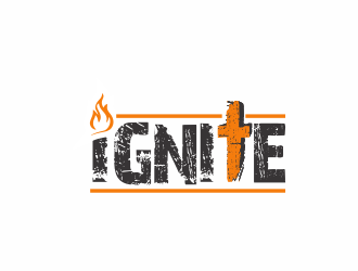 Ignite logo design by giphone
