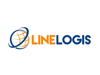 LINE LOGIS logo design by ElonStark