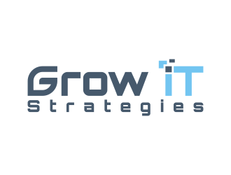 Grow IT Strategies logo design by goblin