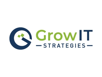 Grow IT Strategies logo design by akilis13