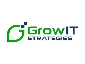 Grow IT Strategies logo design by akilis13