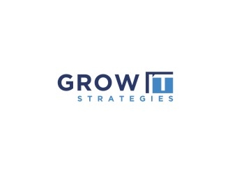 Grow IT Strategies logo design by bricton