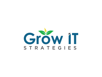 Grow IT Strategies logo design by oke2angconcept