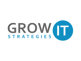 Grow IT Strategies logo design by cintoko