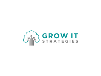 Grow IT Strategies logo design by kurnia