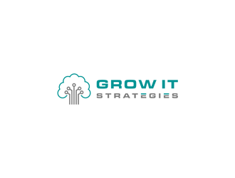 Grow IT Strategies logo design by kurnia