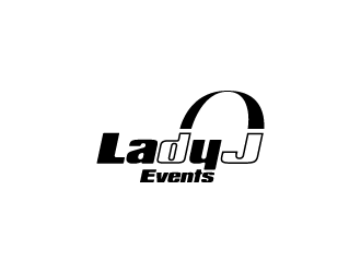 Lady J Events logo design by hwkomp