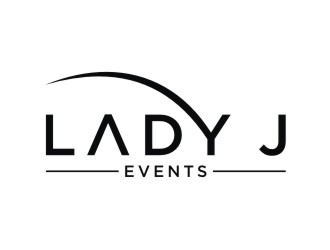 Lady J Events logo design by sabyan