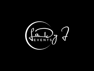 Lady J Events logo design by johana
