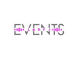 Lady J Events logo design by mckris