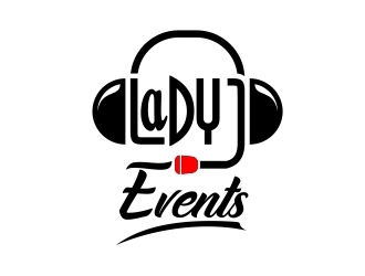 Lady J Events logo design by aura