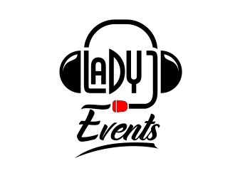 Lady J Events logo design by aura