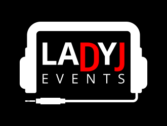 Lady J Events logo design by rykos