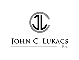 John C. Lukacs, P.A. logo design by asyqh