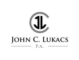 John C. Lukacs, P.A. logo design by asyqh