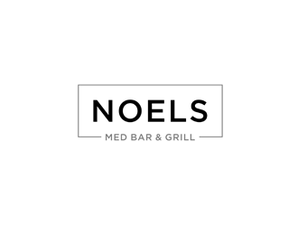 Noels MED BAR & Grill logo design by bomie