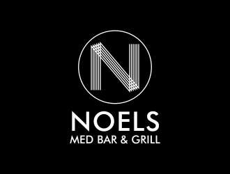 Noels MED BAR & Grill logo design by rezadesign
