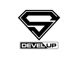 DEVEL UP logo design by evdesign