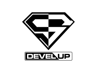 DEVEL UP logo design by evdesign