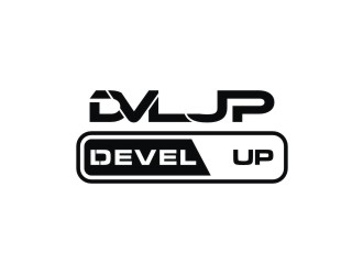 DEVEL UP logo design by EkoBooM
