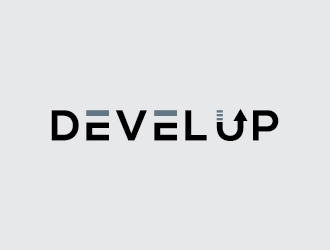 DEVEL UP logo design by Lovoos