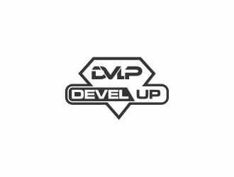 DEVEL UP logo design by haidar
