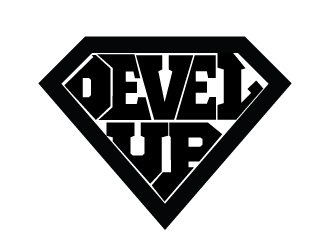 DEVEL UP logo design by d1ckhauz