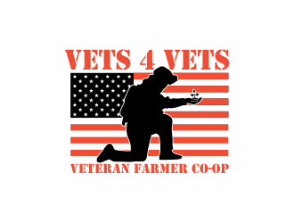 Vets 4 Vets logo design by oke2angconcept