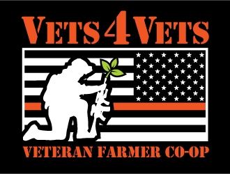 Vets 4 Vets logo design by ruki
