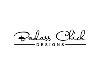 Badass Chick Designs logo design by nurul_rizkon