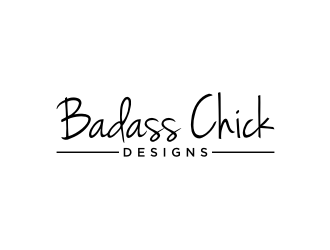 Badass Chick Designs logo design by nurul_rizkon