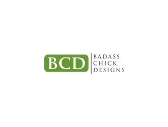 Badass Chick Designs logo design by bricton