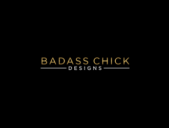 Badass Chick Designs logo design by bomie