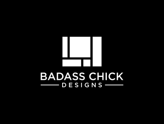 Badass Chick Designs logo design by RIANW