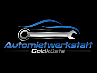 Automietwerkstatt Goldküste logo design by Dakon