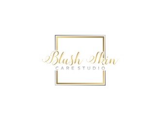 Blush Skin Care Studio logo design by bricton