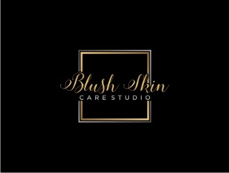 Blush Skin Care Studio logo design by bricton