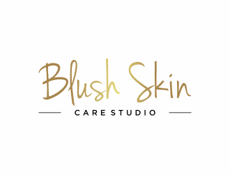 Blush Skin Care Studio logo design by haidar