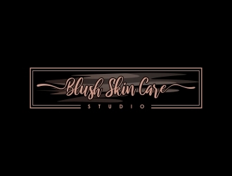 Blush Skin Care Studio logo design by naldart