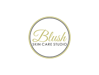 Blush Skin Care Studio logo design by johana