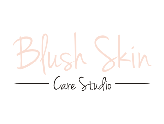 Blush Skin Care Studio logo design by Franky.