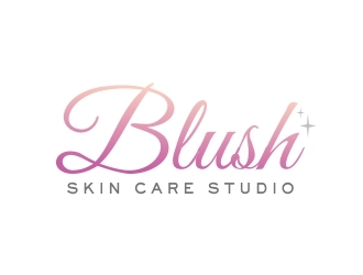 Blush Skin Care Studio logo design by cikiyunn