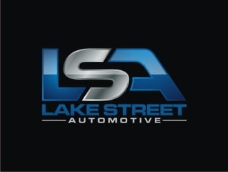 Lake Street Automotive  logo design by agil