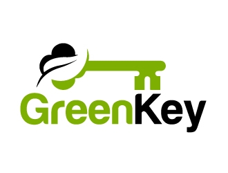 Green Key logo design by ElonStark