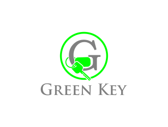 Green Key logo design by SmartTaste