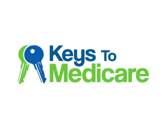 Keys To Medicare logo design by ElonStark